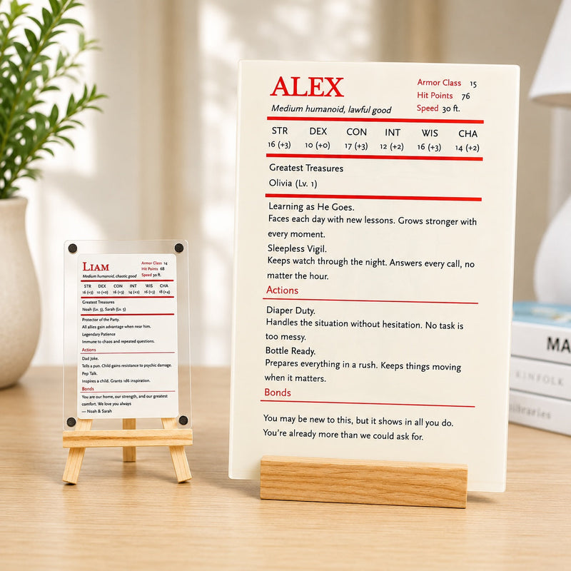 Cards & Display Plaques
