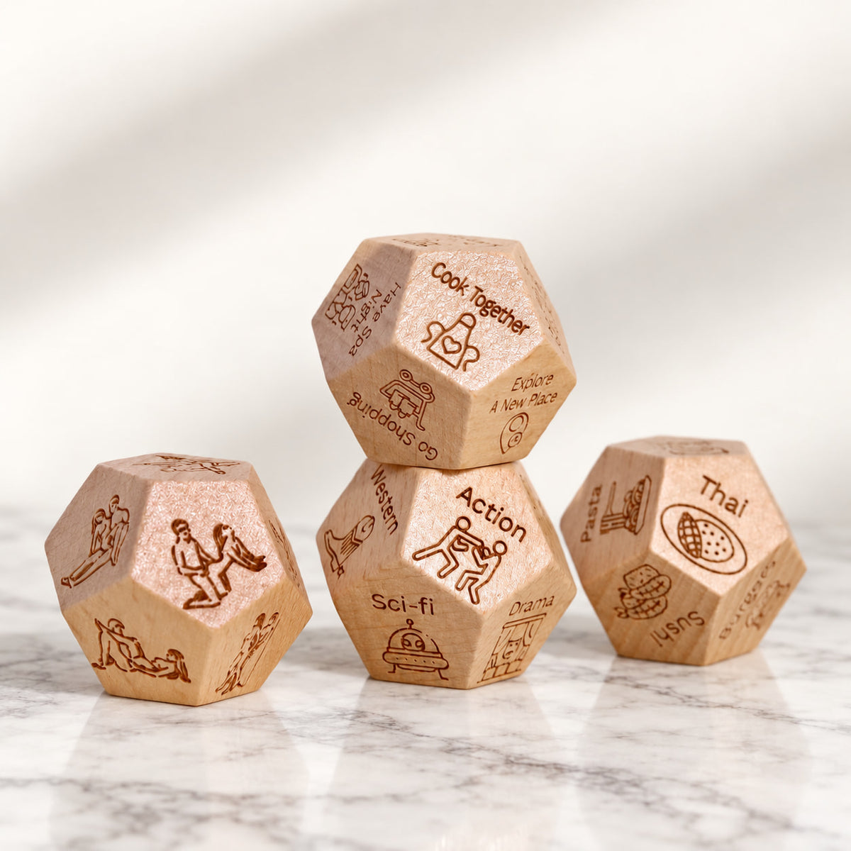 Personalized Date Night Dice
