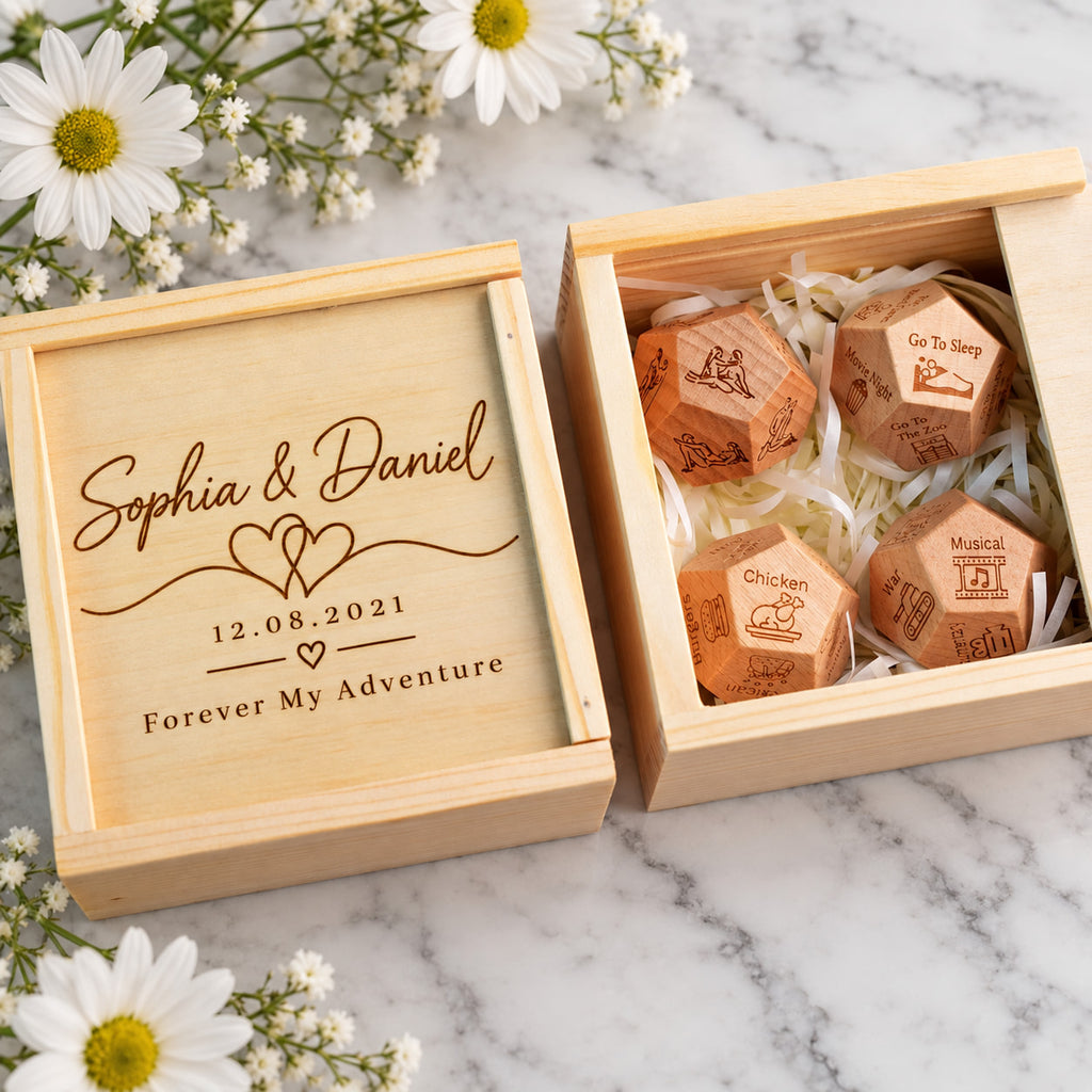Personalized Date Night Dice