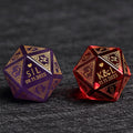 Custom Anniversary D20 Dice – Personalized RPG Gift