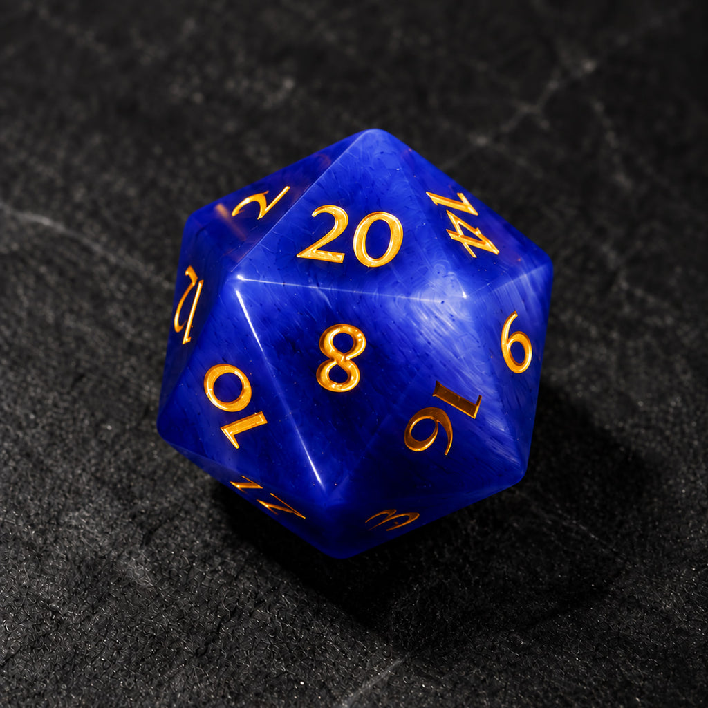 Purple cat eye - 7pc RPG Set