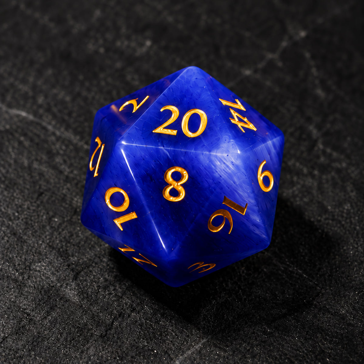 Purple cat eye - 7pc RPG Set
