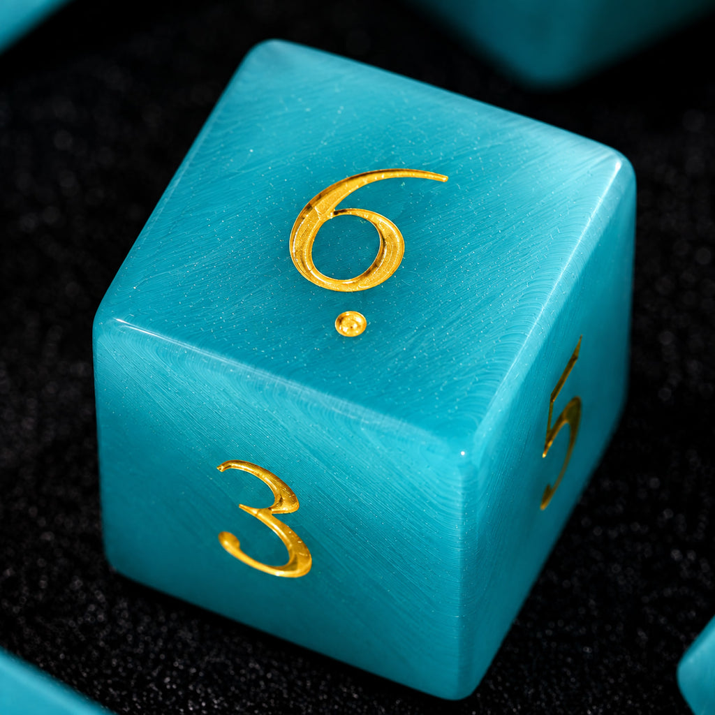 Light blue cat eye - 7pc RPG Set