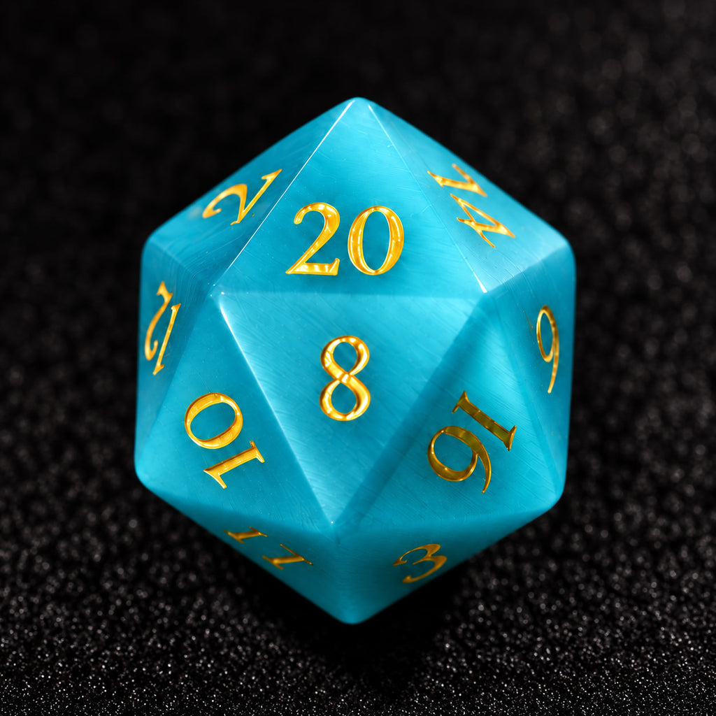 Light blue cat eye - 7pc RPG Set