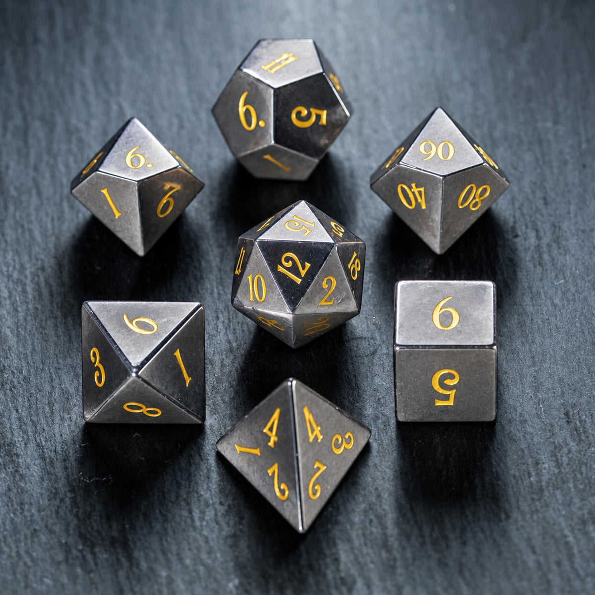 Hematite - 7pc RPG Set