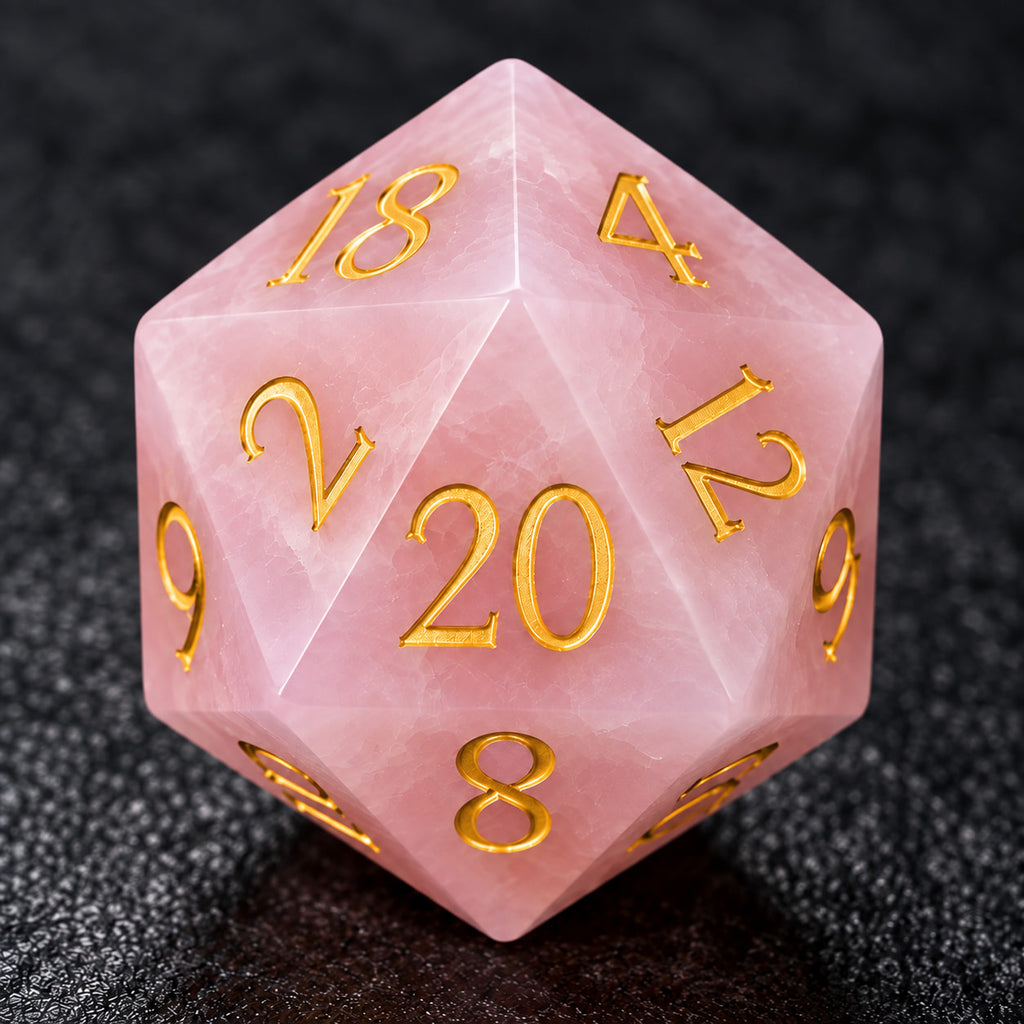 Rose Quartz - 7pc RPG Set